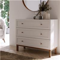 Furniture To Go Wensley 3 Drawers Chest - Grey and Oak