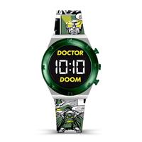 Marvel Kids Doctor Doom Silicone Strap Digital Watch