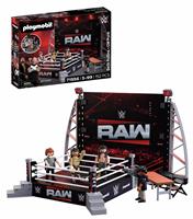 Playmobil WWE RAW Ring Collectors Set Wrestling Playset