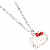 Hello Kitty Gold Tone Pendant Necklace