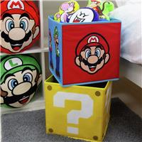 Nintendo Pack Of 2 Storage Boxes - Multicoloured