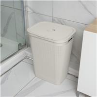 Addis 60 Litre Plastic Laundry Hamper - Cream