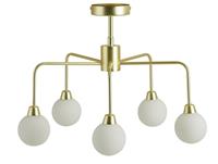 Habitat Boyd Flush Ceiling Light - Brass