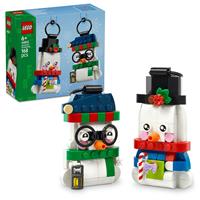 LEGO Snowman Ornaments Toy - Christmas Crafts for Kids 40812