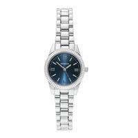Sekonda Ladies Dark Blue Sunray Dial Silver Tone Bracelet Watch