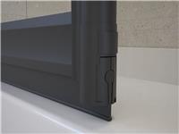 MLH Bathscreen Replacement Seal - Black