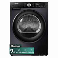 Hisense Series 3 DH3S902BBCC 9KG Heat Pump Tumble Dryer - Black