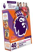 Topps Flagship Premier League 2026-27 Mega Tin Trading Cards - Orange
