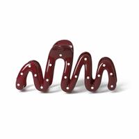 Freedom Polka Dot Wave Red Claw Clip