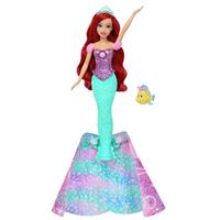 Disney Princess Ariel Human to Mermaid Transforming Fashion Doll & Flounder