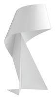 Habitat Ribbon 36cm Metal Table Lamp - White