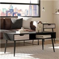 Dorel Copley 1 Drawer Rectangular Coffee Table - Natural