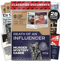 Lucky Egg Murder Mystery Case Death of an Influencer Jigsaw Puzzle