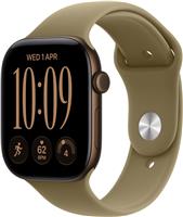Apple Watch Series 12 GPS 46mm Aluminium Case Olive Sport Band - S/M