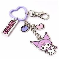 Hello Kitty Kuromi Charm Keyring