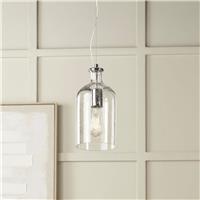 Pacific Bellamy Glass Adjustable Bubble Pendant Light - Clear