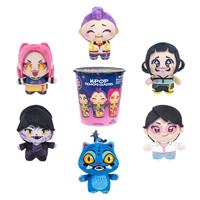 KPop Demon Hunters Mystery Character Blind Mini Ramyeon Cups 4 Inch Plush