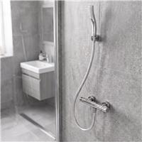 Aqualona PVC Shower Hose 1.5M - Silver