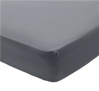 Habitat Egyptian Cotton 400TC Slate Fitted Sheet - Double