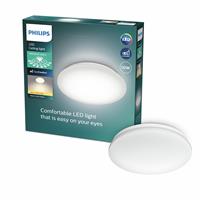 Philips Moire Metal LED Ceiling Light - White