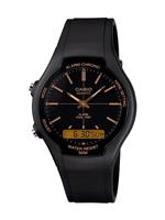 Casio Men's Alarm And Black Resin Strap Watch