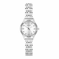 Limit Ladies Silver Sunray Dial Stainless Steel Silver Bracelet Watch