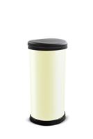 Curver 40 Litre Touch Top Kitchen Bin - Ivory