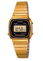 Casio Gold Coloured Stainless Steel Bracelet Watch