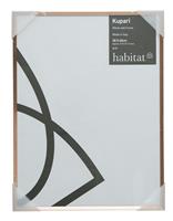 "Habitat Kupari Copper Effect Metal Picture Frame - 12x16"""