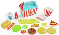 Chad Valley Wooden Burger Gift Set