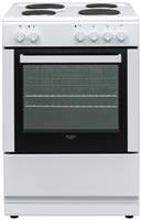 Bush DHBES60WX 60cm Single Electric Cooker - White