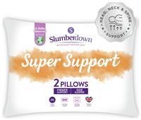 Slumberdown Support Firm Pillow - 2 Pack