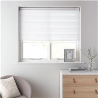 Habitat Day and Night White Roller Blind - 150cm