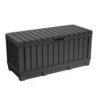 Keter Kentwood 350L Outdoor Garden Storage Box - Grey