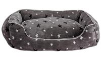 Stars Plush Square Bed - Extra Large