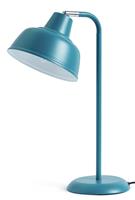 Habitat Benson Steel LED Table Lamp - Blue