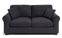 Argos Home Lisbon Fabric 2 Seater Sofa Bed - Charcoal