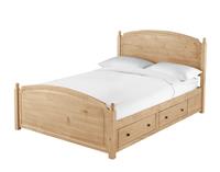 Argos Home Emberton Kingsize Wooden Bed Frame - Pine