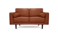 Habitat Jackson Leather 2 Seater Sofa - Tan