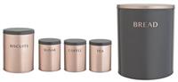 Argos Home 5 Piece Storage Set - Rose Gold