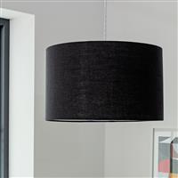 Argos Home Black Easy Fit Drum Lampshade - 40cm