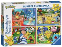 Pokemon 4 x 100 Piece Jigsaw Puzzle