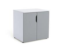 Habitat Pod 2 Door Cabinet - Grey