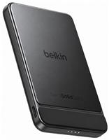 Belkin UltraCharge Pro Qi2 5000mAh Magnetic Power Bank & USB-C Cable - Black
