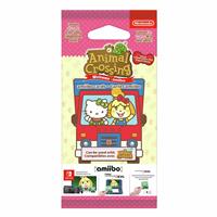 Nintendo Animal Crossing Amiibo Welcome Sanrio Collaboration Pack - 6 Cards