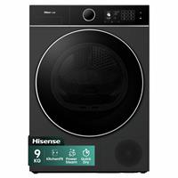 Hisense KitchenFit DH5I904BBBC 9KG Heat Pump Tumble Dryer - Black