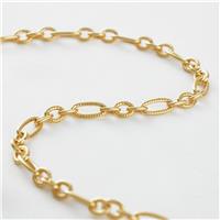 Revere Yellow Gold Plated 925 Sterling Silver Flat Anchor Necklace