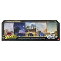 Hot Wheels Premium Fast & Furious Bundle of 5 1:64 Scale Die-Cast Toy Cars
