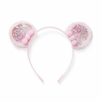 Flitzy Glitter Ears Pink Headband