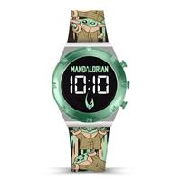 Star Wars Kids Mandalorian Silicone Strap Digital Watch